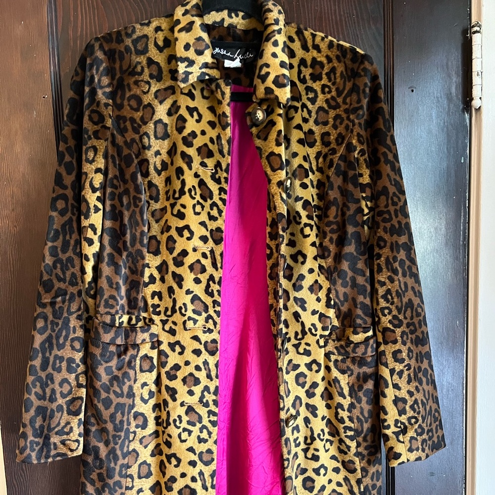Leopard jacket!
